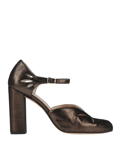 Shop Chie By Chie Mihara Pumps In Bronze