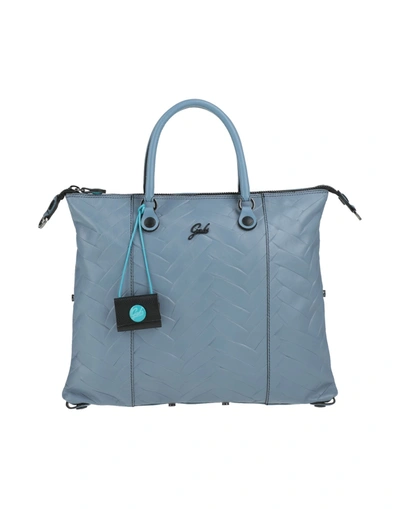 Shop Gabs Handbags In Pastel Blue