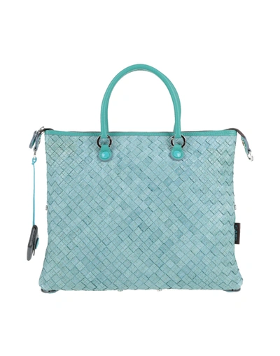 Shop Gabs Handbags In Turquoise