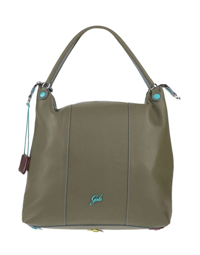 Shop Gabs Handbags In Military Green