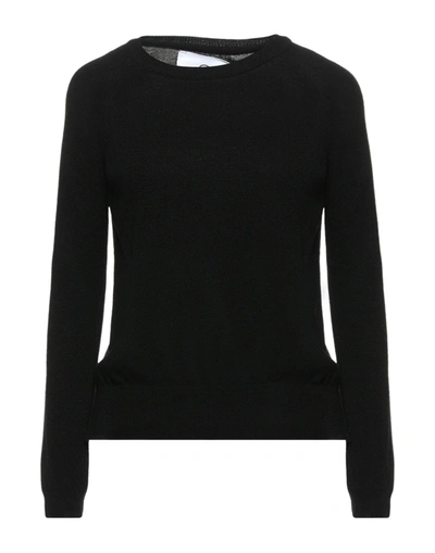 Shop Even If Woman Sweater Black Size S Merino Wool, Viscose, Cashmere, Textile Fibers