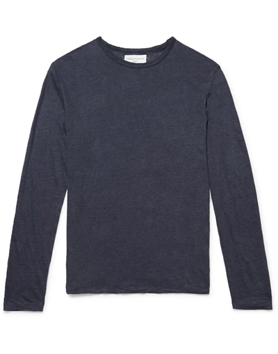 Shop Officine Générale Paris 6ᵉ Sweaters In Dark Blue
