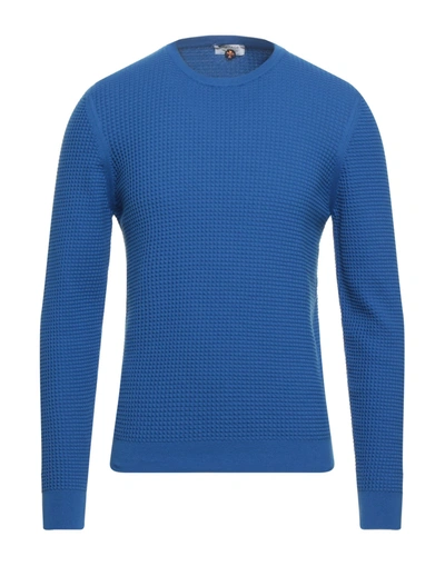 Shop Heritage Sweaters In Blue
