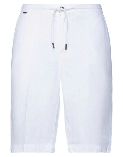 Shop 04651/a Trip In A Bag Man Shorts & Bermuda Shorts White Size S Linen