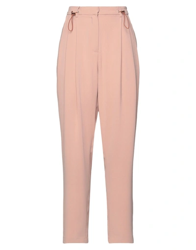 Shop Isabelle Blanche Paris Woman Pants Blush Size M Polyester In Pink