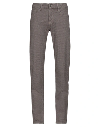 Shop Massimo Brunelli Pants In Beige