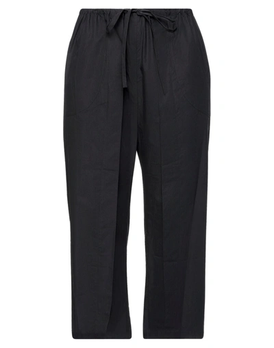 Shop Aalto Woman Pants Black Size 6 Cotton