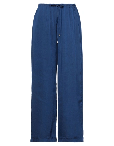 Shop Bonsui Pants In Dark Blue