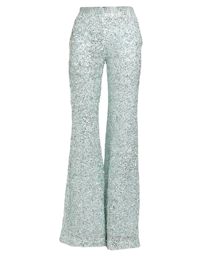 Shop Halpern Woman Pants Turquoise Size 4 Polyester In Blue