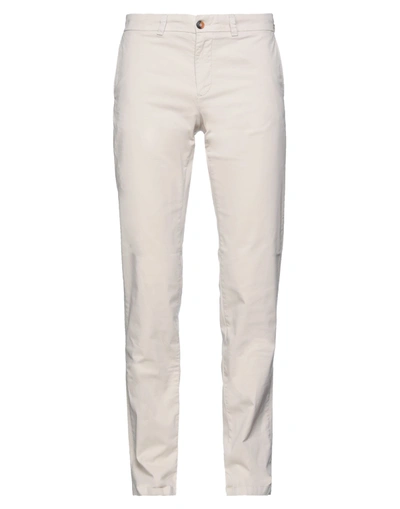 Shop Henry Cotton's Pants In Sand