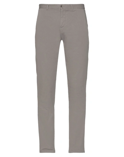Shop Brooksfield Man Pants Dove Grey Size 30 Cotton, Elastane