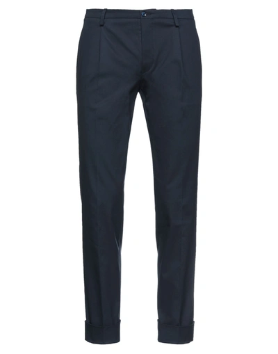 Shop Obvious Basic Pants In Dark Blue