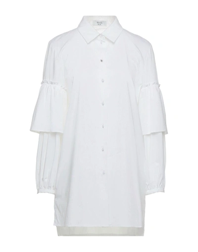 Shop Weill Woman Shirt White Size 10 Cotton, Elastane