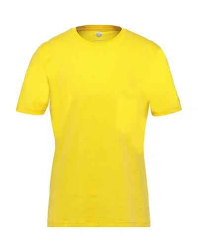 Shop People Of Shibuya Man T-shirt Yellow Size Xxl Cotton