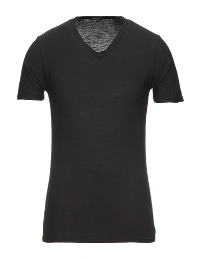 Shop I Marsili® T-shirts In Black