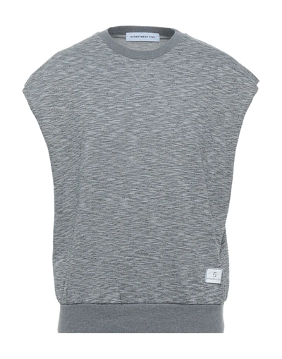 Shop Department 5 Man Sweatshirt Grey Size Xl Cotton, Polyester