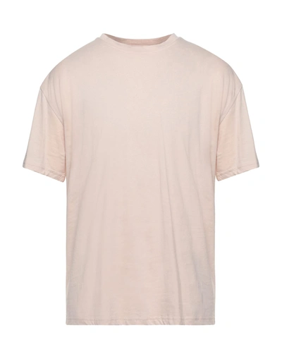 Shop The Future Man T-shirt Blush Size S Cotton In Pink