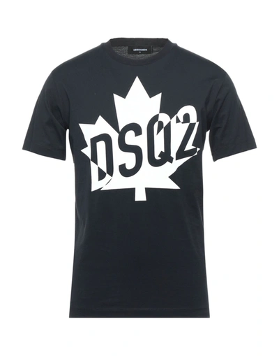 Dsquared2 T-shirts In Black