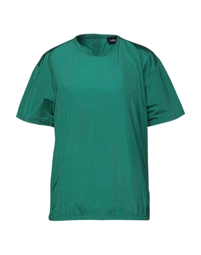 Shop Neil Barrett T-shirts In Emerald Green