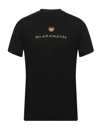 Shop Bel-air Athletics Man T-shirt Black Size S Cotton