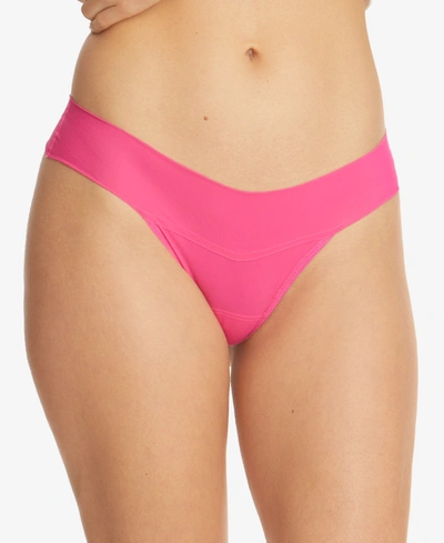 Shop Hanky Panky Women's Breathe Thong Underwear In Provocative Pink