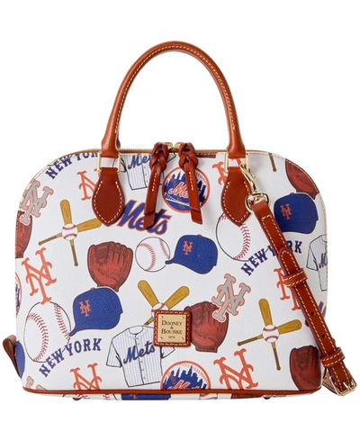 Women's Los Angeles Dodgers Dooney & Bourke Gameday Zip Tote Bag
