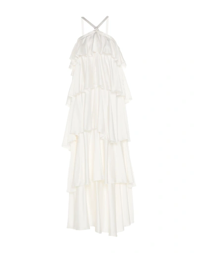 Shop Aniye By Woman Long Dress White Size 8 Polyester