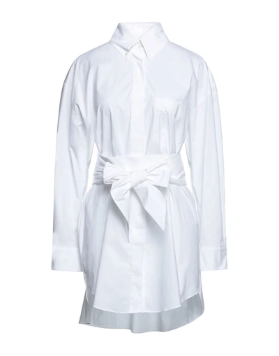 Shop Alexandre Vauthier Short Dresses In White