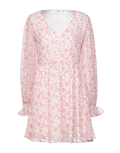 Shop Na-kd Woman Mini Dress Pink Size 8 Polyester