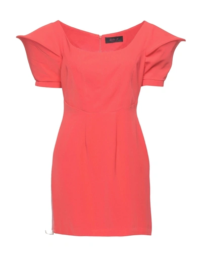 Shop Giulia N Woman Mini Dress Red Size L Polyester