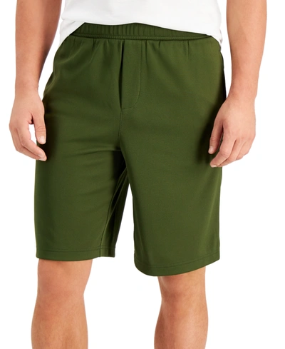 Shop Ideology Men's Mesh Break Shorts In Native Green