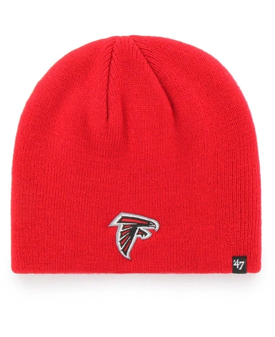 Shop 47 Brand Men's Red Atlanta Falcons Secondary Logo Knit Beanie