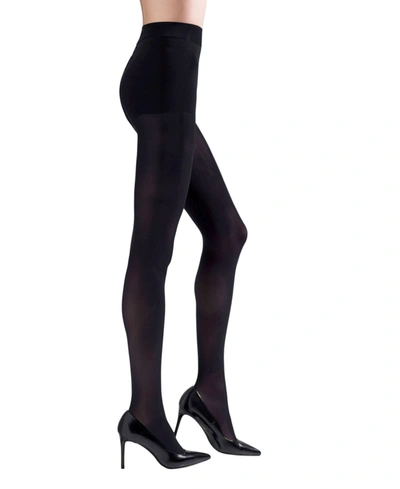 Natori Women's Firm Fitting Opaque Control Top 2-pk. Tights In Black