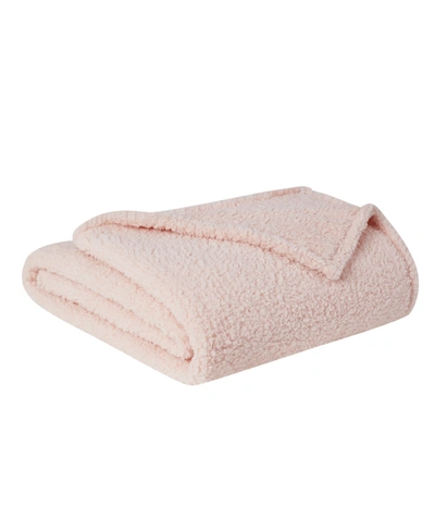 Shop My World Cloud Sherpa Blanket, Twin Xl In Blush