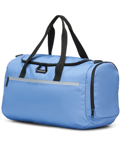 Shop Calvin Klein All Purpose Duffel Bag, 22" In Forever Blue