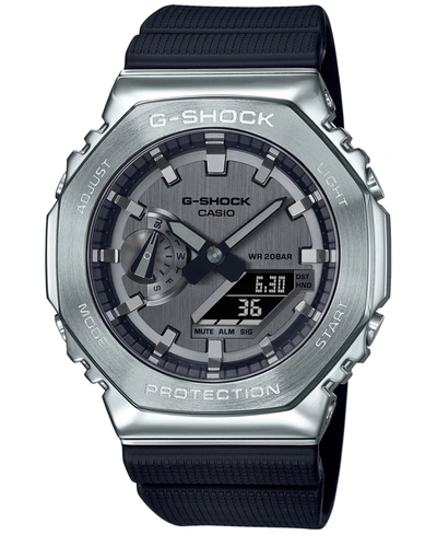 Shop G-shock Men's Black & Silver-tone Strap Watch 45.2mm