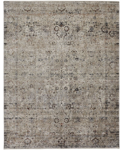 Shop Simply Woven Caprio R3958 Sand 2'6" X 10' Runner Rug