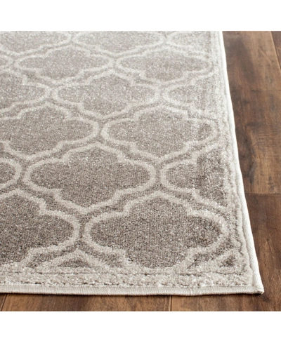 Shop Safavieh Amherst Amt412 Grey And Light Grey 2'3" X 15' Runner Area Rug In Gray