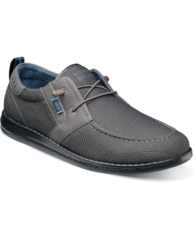 Shop Nunn Bush Men's Brewski Moccasin Toe Slip-on Sneakers In Dark Gray