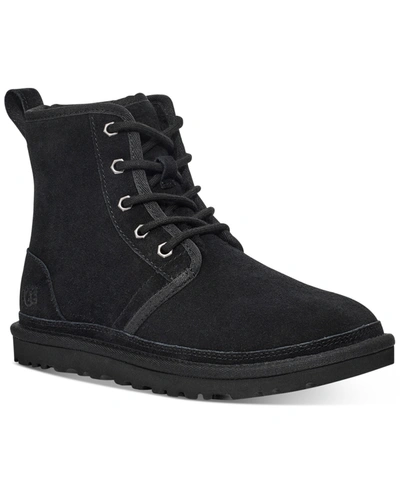 Shop Ugg Neumel Lace-up Booties In Black