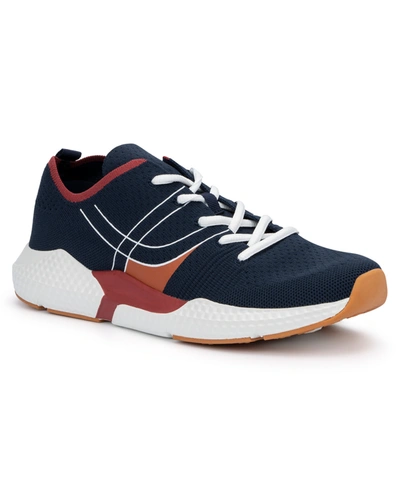 Shop New York And Company Men's Gates Sneakers Men's Shoes In Navy