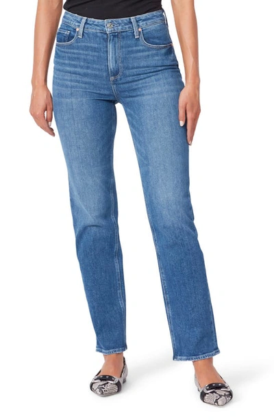 Shop Paige Stella Straight Leg Jeans In Roadhouse