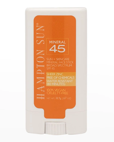 Shop Hampton Sun Spf 45 Mineral Face Sunscreen Stick, 0.67 Oz.