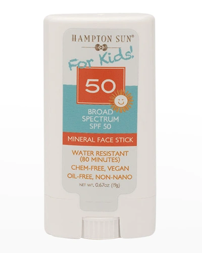 Shop Hampton Sun Kids Spf 50 Natural Face Sunscreen Stick, 0.67 Oz.