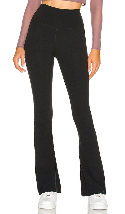 Splits59 Raquel Flared High-rise Stretch-woven Leggings In Black