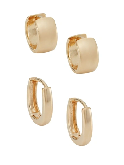 Shop Jordan Road Jewelry Stormi 18k Gold-plated Earring Set