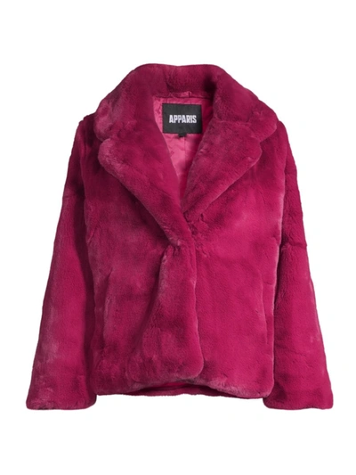 APPARIS MILLY FAUX FUR COAT 400015548944
