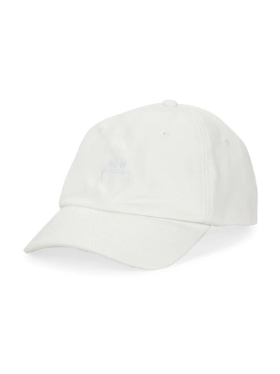 Shop A-cold-wall* Men's Bracket Logo Baseball Cap In White