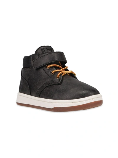 Shop Polo Ralph Lauren Little Boy's & Boy's Polo Court Sneaker Boots In Black