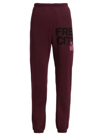 Shop Freecity Women's Superluff Lux Standard-fit Sweatpants In Deep Love